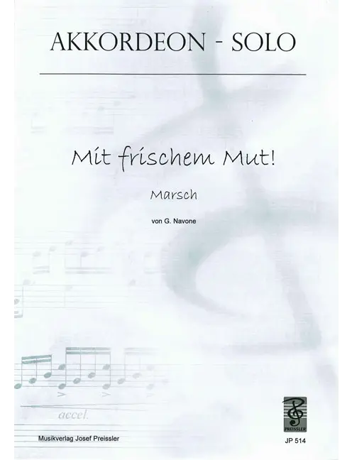 Mit frischem Mut. Akk